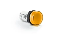 MB Serisi Plastik LED'li 24V AC/DC Sarı 22 mm Sinyal